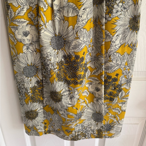 Liberty of London for Target Yellow Shift Dress, Flowers, 4, NWT - Picture 4 of 7
